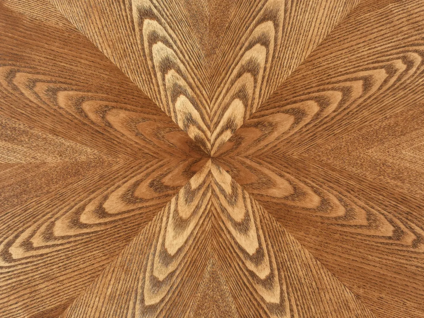 Spisebord LORENZO Brun ask 120 cm 120 cm