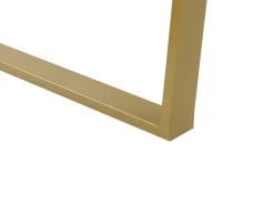 Spisebord MARTYNIKA Hvid marmor 200 cm 90 cm