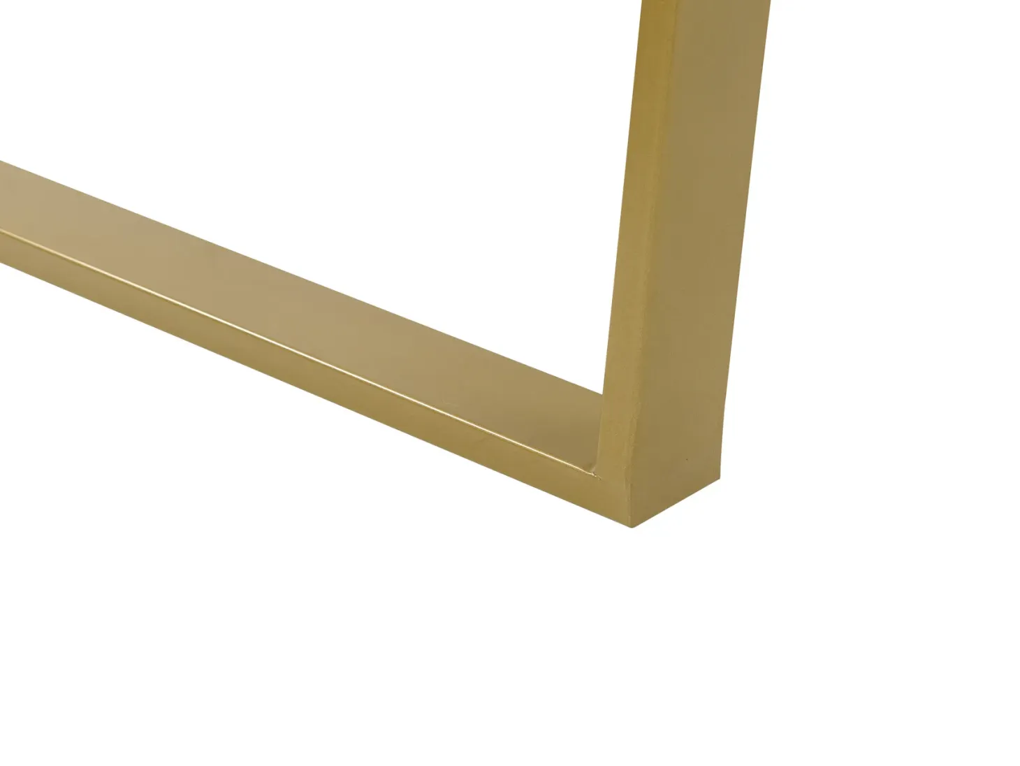 Spisebord MARTYNIKA Hvid marmor 200 cm 90 cm