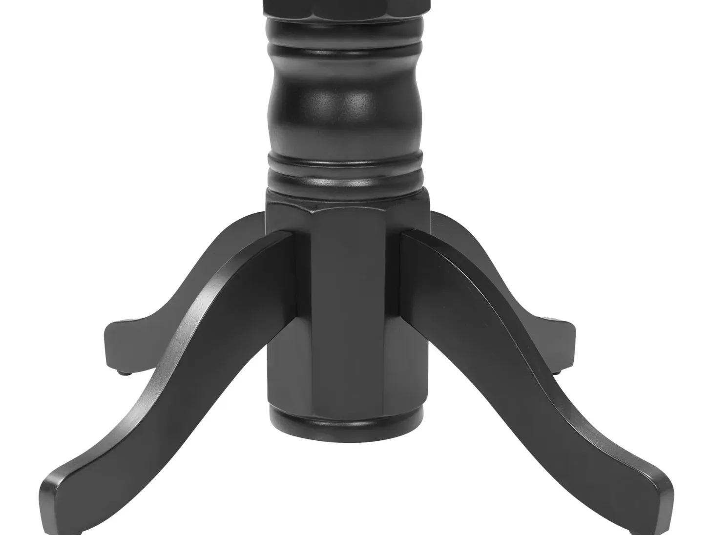 Spisebord med udtræk AKRON Sort 106/150 cm 106 cm