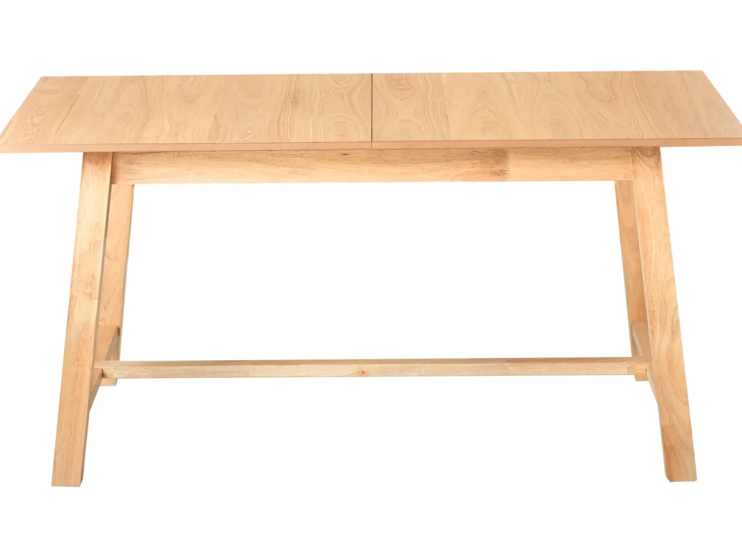 Spisebord med udtræk BARNES Lys ask 160/200 cm 90 cm