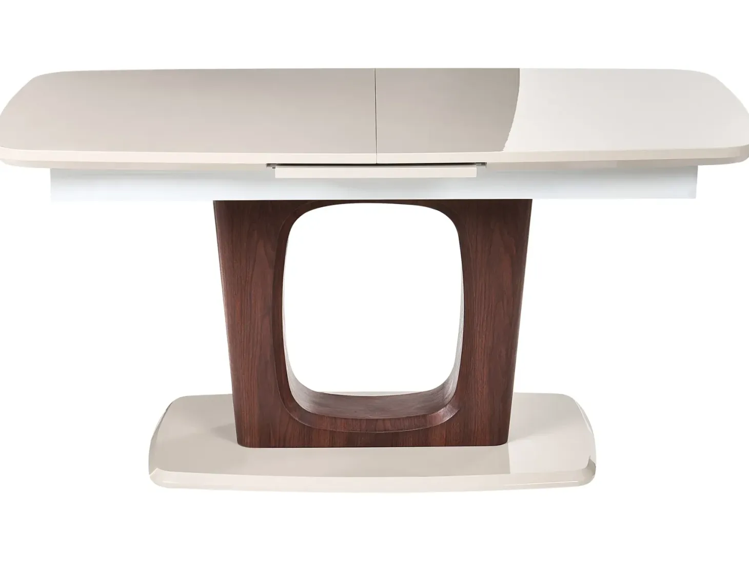 Spisebord med udtræk BERRIGAN Lys Beige 160/200 cm 90 cm