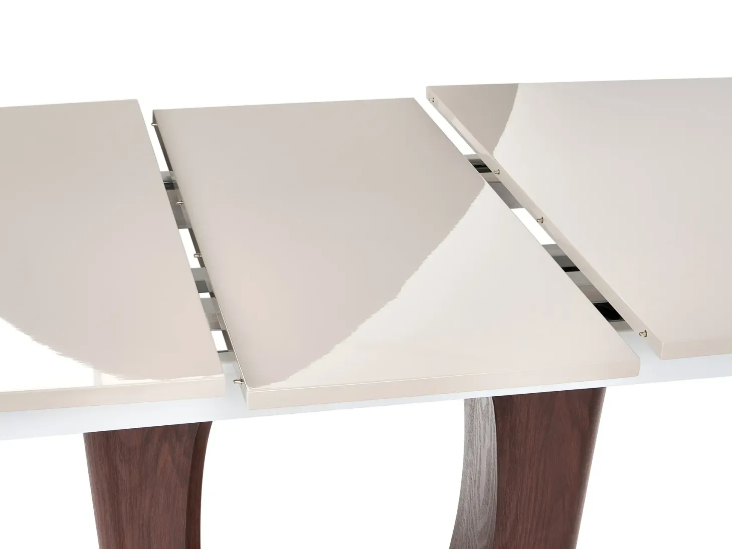 Spisebord med udtræk BERRIGAN Lys Beige 160/200 cm 90 cm