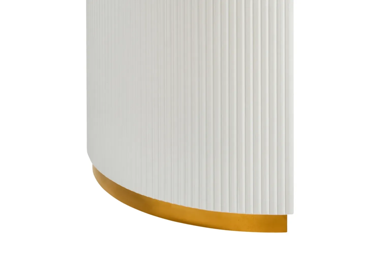 Spisebord med udtræk DULVERTON Hvid 160/200 cm 90 cm