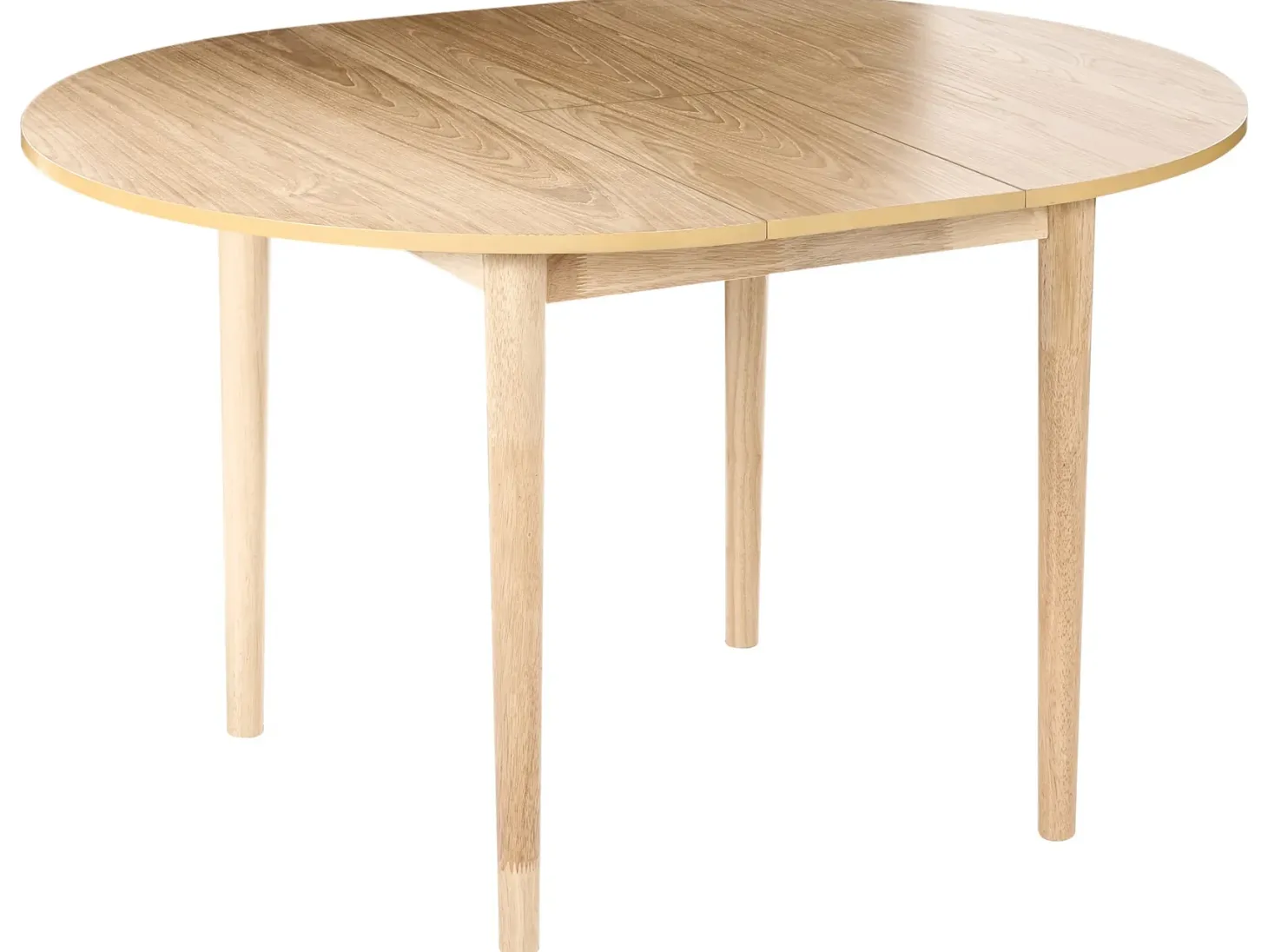 Spisebord med udtræk ECHO Lys eg 107/137 cm 107 cm