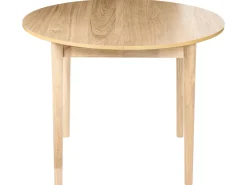 Spisebord med udtræk ECHO Lys eg 107/137 cm 107 cm