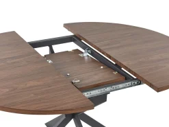 Spisebord med udtræk FRIONA Mørkebrun 110/140 cm 110 cm