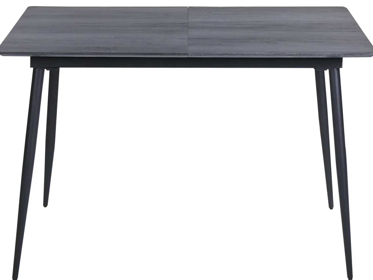 Spisebord med udtræk GELANDA Grå 120/160 cm 80 cm