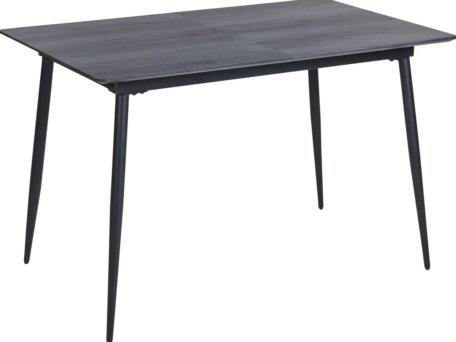 Spisebord med udtræk GELANDA Grå 120/160 cm 80 cm
