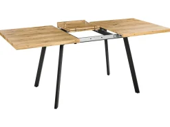 Spisebord med udtræk HARLOW Brun 140/180 cm 90 cm
