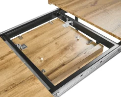 Spisebord med udtræk HARLOW Brun 140/180 cm 90 cm