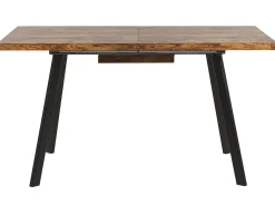 Spisebord med udtræk HARLOW Mørkebrun 140/180 cm 90 cm