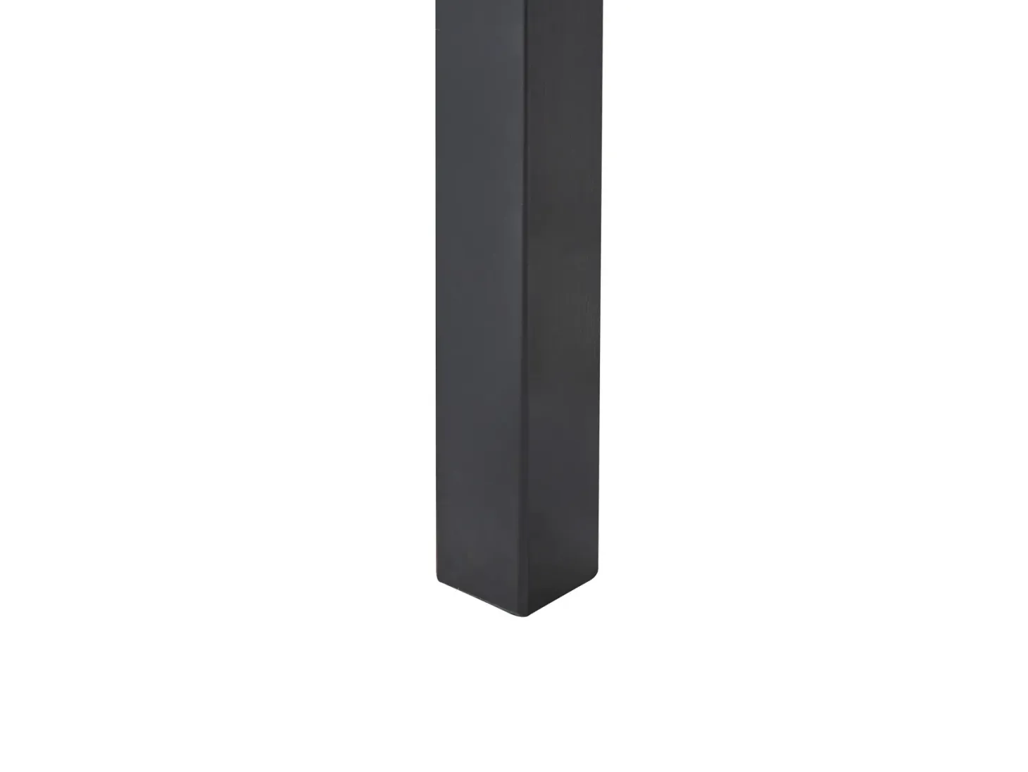 Spisebord med udtræk HOUSTON Brun/sort 120/150 cm 90 cm Fyretræ