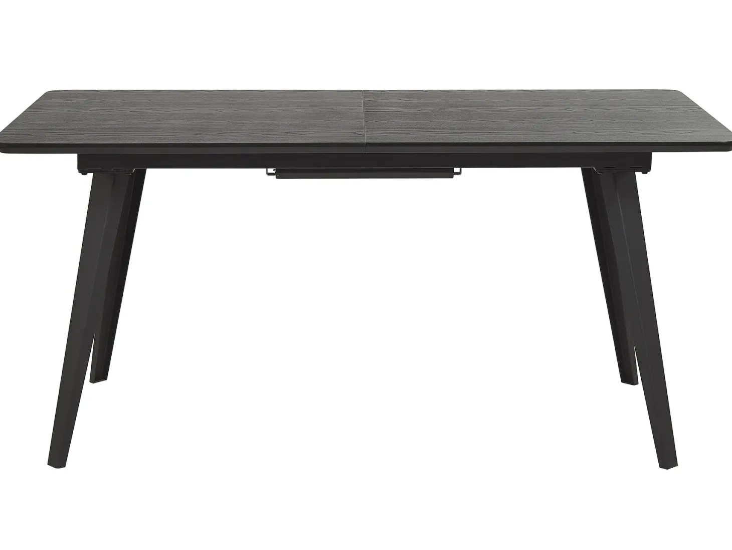 Spisebord med udtræk IRVINGTON Sort 160/200 cm 90 cm