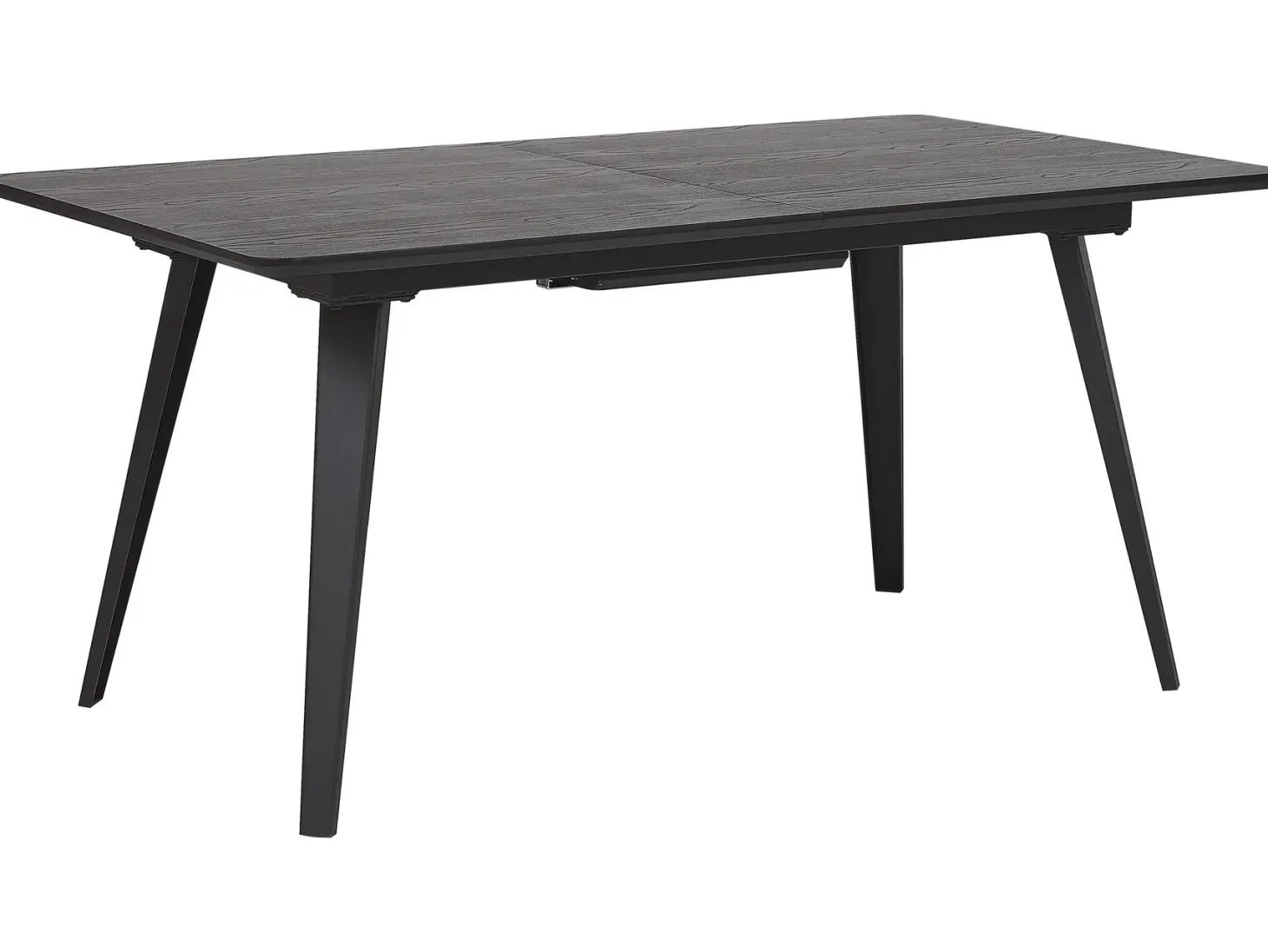 Spisebord med udtræk IRVINGTON Sort 160/200 cm 90 cm