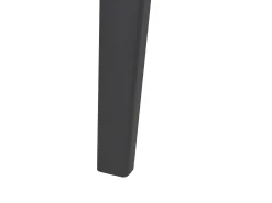 Spisebord med udtræk IRVINGTON Sort 160/200 cm 90 cm