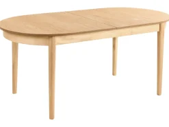 Spisebord med udtræk LARTO Lys ask 180/220 cm 90 cm