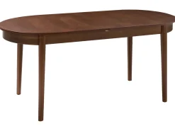 Spisebord med udtræk LARTO Mørk ask 180/220 cm 90 cm