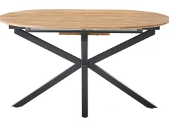 Spisebord med udtræk MACQUARIE Brun 140/180 cm 90 cm