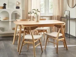 Spisebord med udtræk MADOX Lys eg 150/190 cm 90 cm