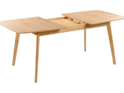 Spisebord med udtræk MADOX Lys eg 150/190 cm 90 cm