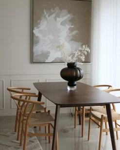 Spisebord med udtræk MADOX Mørk valnød 150/190 cm 90 cm