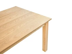 Spisebord med udtræk MADURA Lys ask 180/280 cm 100 cm