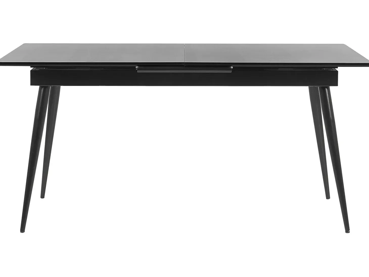 Spisebord med udtræk MALDON Sort 160/200 cm 90 cm