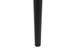 Spisebord med udtræk MALDON Sort 160/200 cm 90 cm