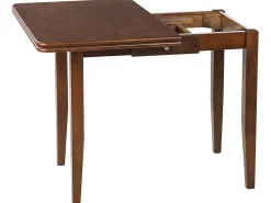 Spisebord med udtræk MASELA Mørkebrun 90/120 cm 60 cm Træ