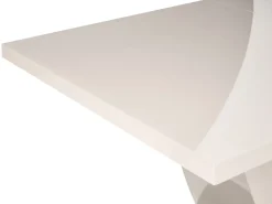 Spisebord med udtræk MERRAN Lys Beige 160/200 cm 90 cm