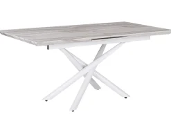 Spisebord med udtræk MOIRA Hvid 160/200 cm 90 cm