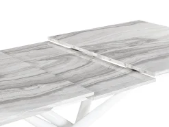 Spisebord med udtræk MOIRA Hvid 160/200 cm 90 cm