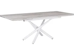 Spisebord med udtræk MOIRA Hvid 160/200 cm 90 cm