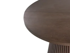 Spisebord med udtræk MOORE Mørk ask 120/160 cm 120 cm