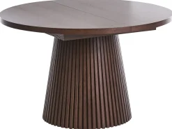 Spisebord med udtræk MOORE Mørk ask 120/160 cm 120 cm