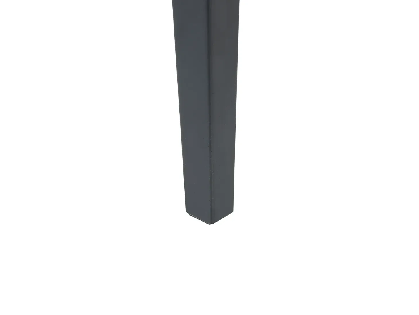 Spisebord med udtræk NORLEY Sort 120/160 cm 80 cm