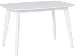 Spisebord med udtræk SANFORD Hvid 120/160 cm 80 cm