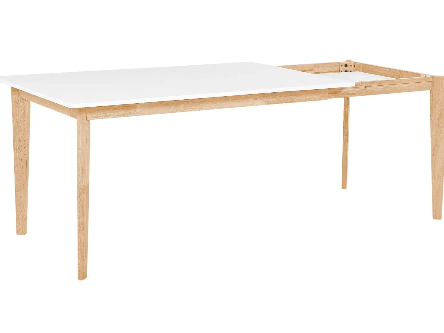 Spisebord med udtræk SOLA Hvid 140/180 cm 90 cm