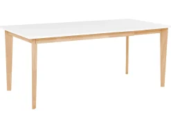 Spisebord med udtræk SOLA Hvid 140/180 cm 90 cm