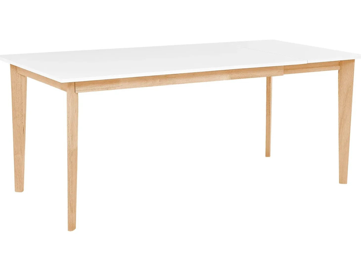 Spisebord med udtræk SOLA Hvid 140/180 cm 90 cm