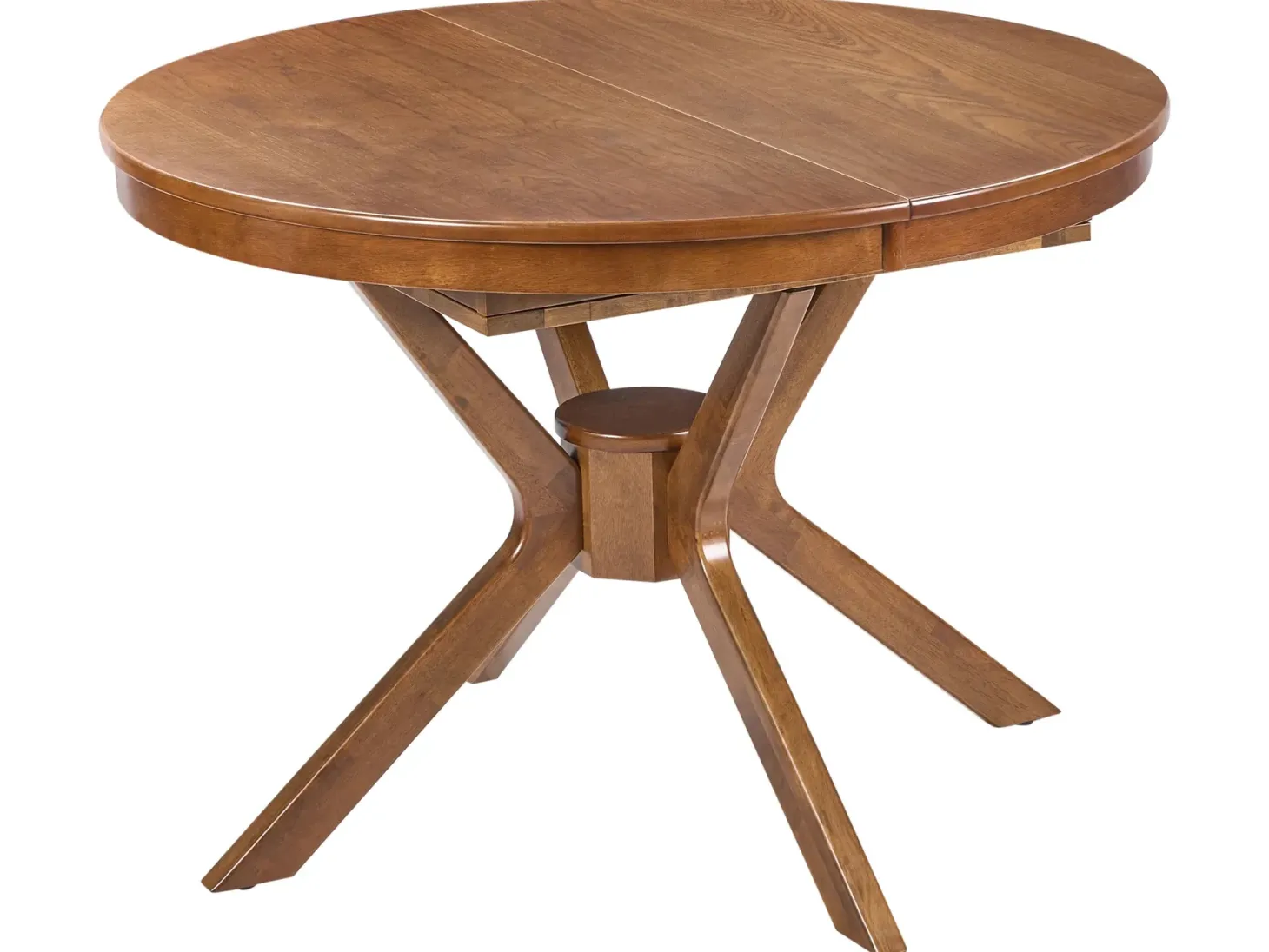 Spisebord med udtræk TYMIS Mørk eg 107/137 cm 107 cm