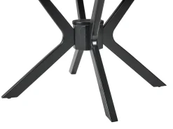 Spisebord med udtræk TYMIS Sort eg 107/137 cm 107 cm