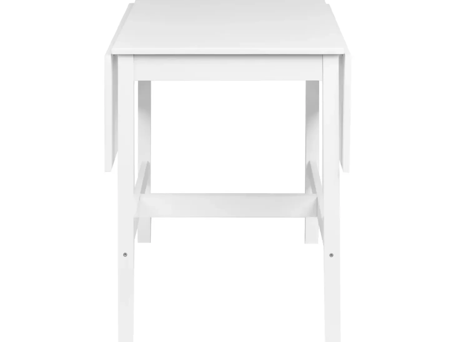 Spisebord med udtræk VERA Hvid 60/120 cm 74 cm Fyretræ