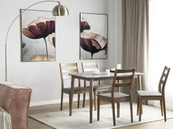 Spisebord MODESTO Grå 120 cm 80 cm Træ
