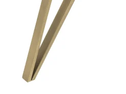 Spisebord MOLDEN Marmor/guld 150 cm 80 cm