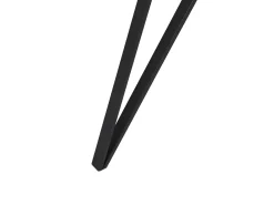 Spisebord MOLDEN Marmor/sort 150 cm 80 cm