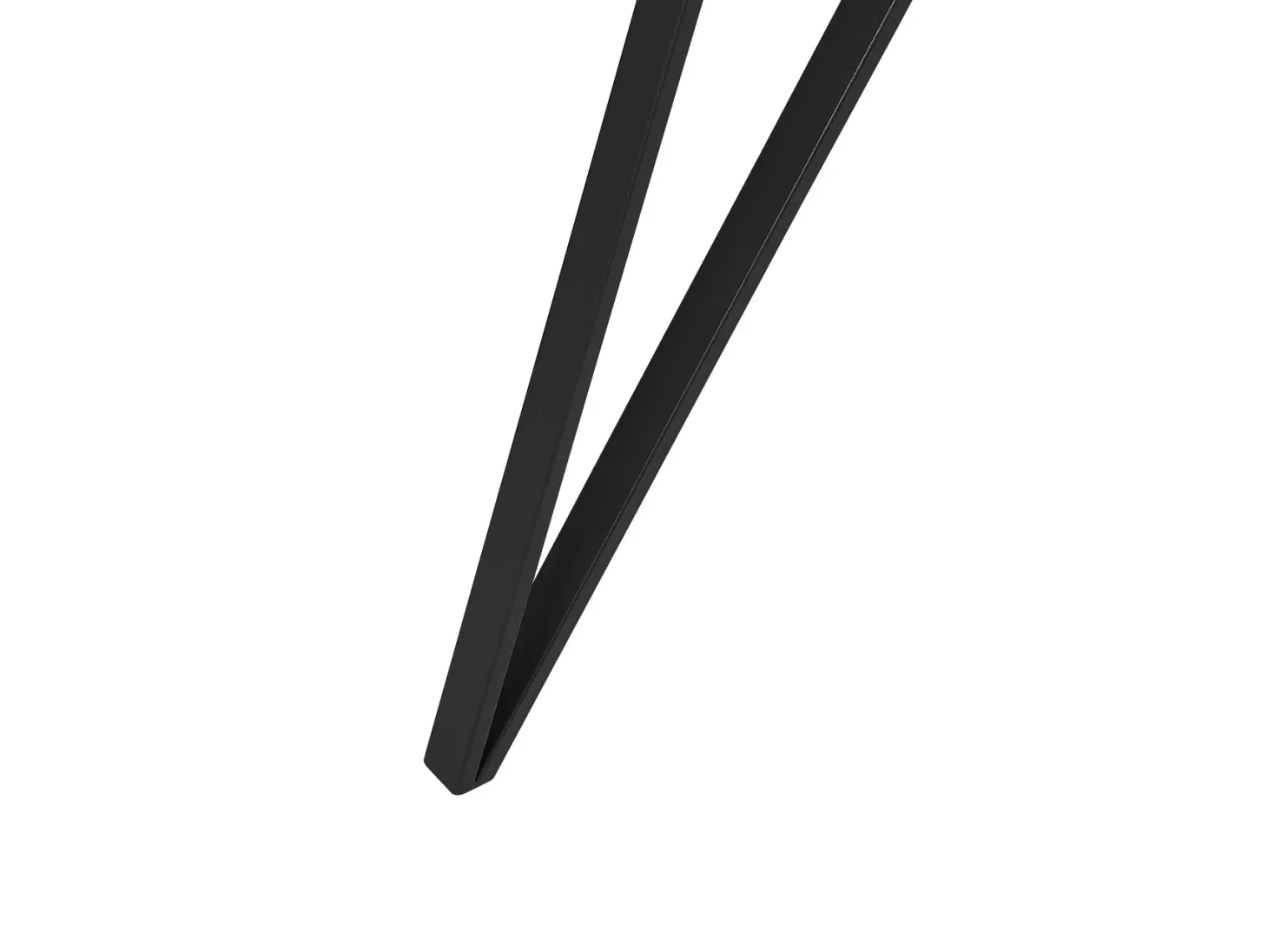 Spisebord MOLDEN Marmor/sort 150 cm 80 cm