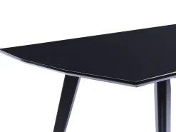 Spisebord MOSSLE Sort 160 cm 90 cm