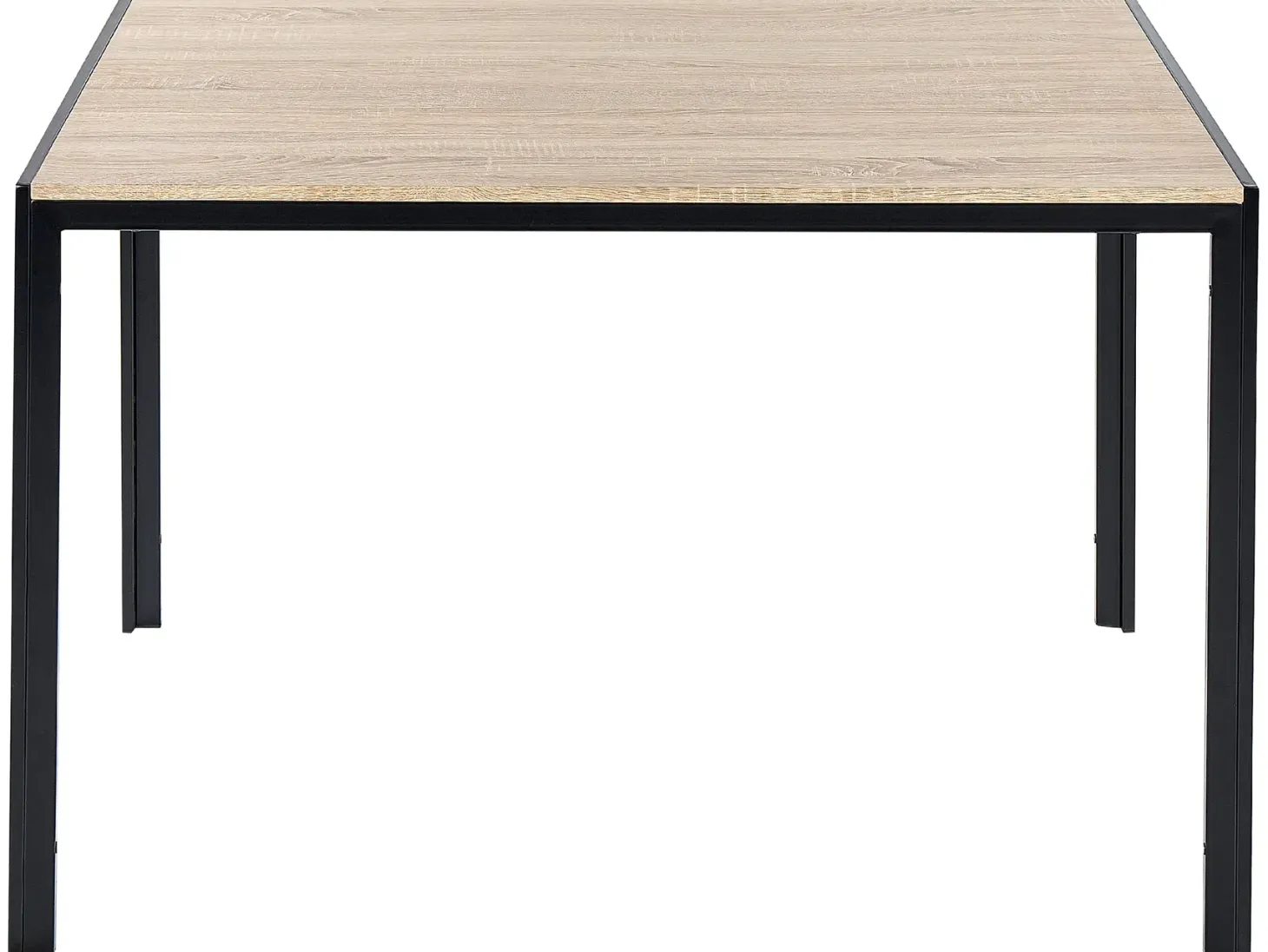 Spisebord NEWFIELD Lysebrun 120 cm 80 cm